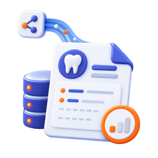 Incomplete dental eligibility data icon